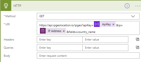 Using Flow to get the country of a website visitor