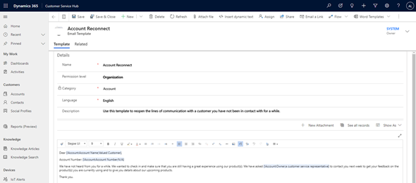 Email enhancements in 2020 Wave 2 Release Plan