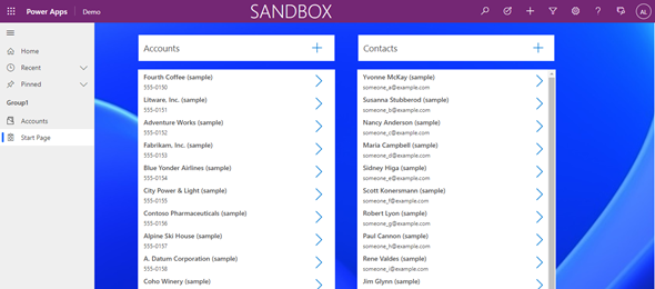 Custom Page and Command Bars in  Model-driven Apps