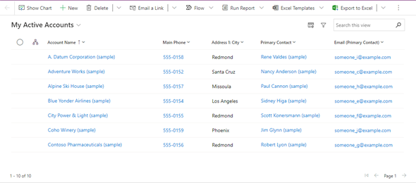 Power Platform 2021 Release Wave 2 Unified Interface Updates – Grid Enhancements