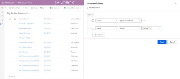 Modern Advanced Find in Unified Interface – 2022 Release Wave 1