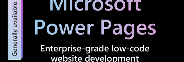 Microsoft announces the General Availability (GA) of Power Pages