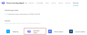 Creating a Copilot Agent for Microsoft Teams - Aric Levin's Digital ...