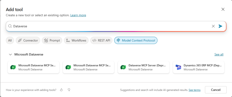 Working with the Dataverse MCP Server in Copilot Studio - Aric Levin ...